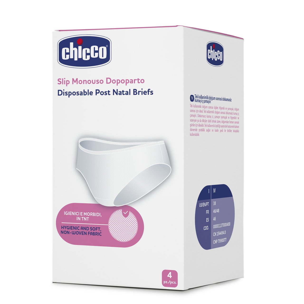 Chicco Single-Use Postpartum Underwear_ Size 4 (ref. Ch.Mam1137000400) - Healtsy