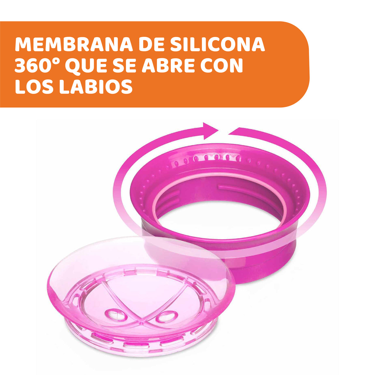 Chicco Perfect Cup _ Pink _ 12M+ (ref. Ch.Ali6951150000 )