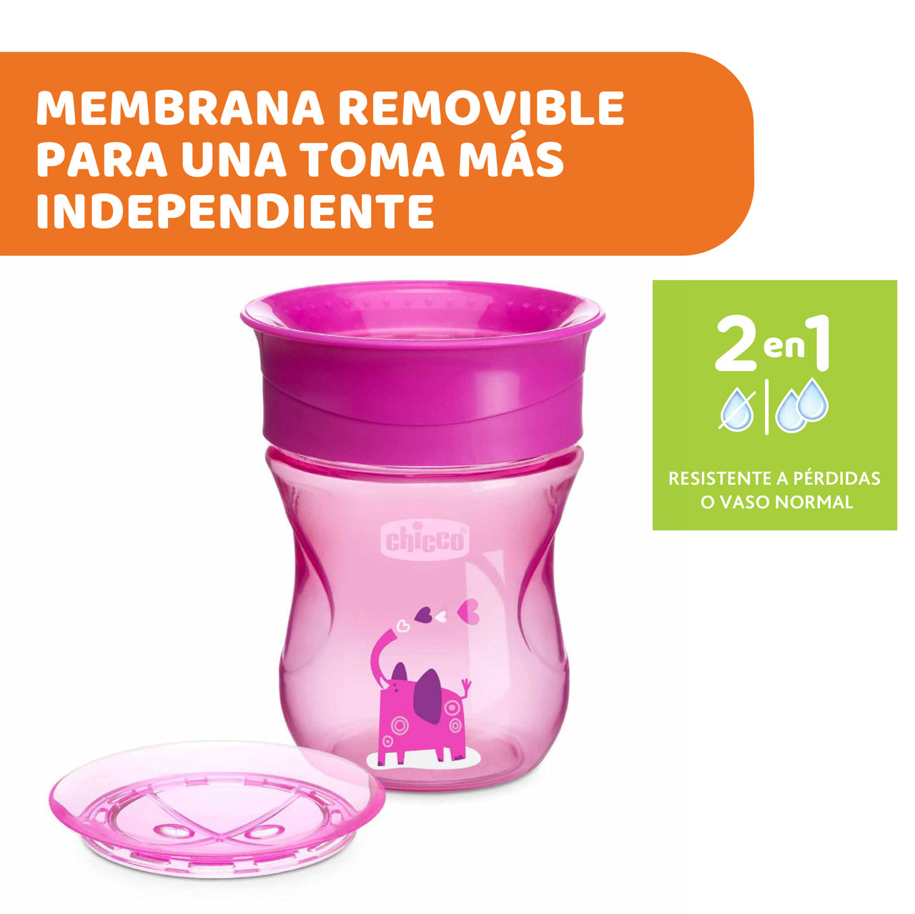 Chicco Perfect Cup _ Pink _ 12M+ (ref. Ch.Ali6951150000 )