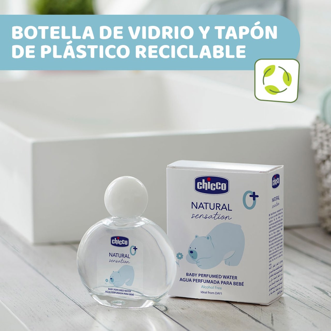 Chicco Scented Water Delicate Skin - 100ml - Healtsy