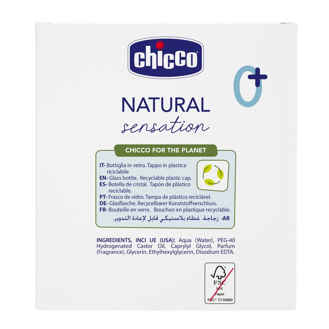 Chicco Scented Water Delicate Skin - 100ml - Healtsy