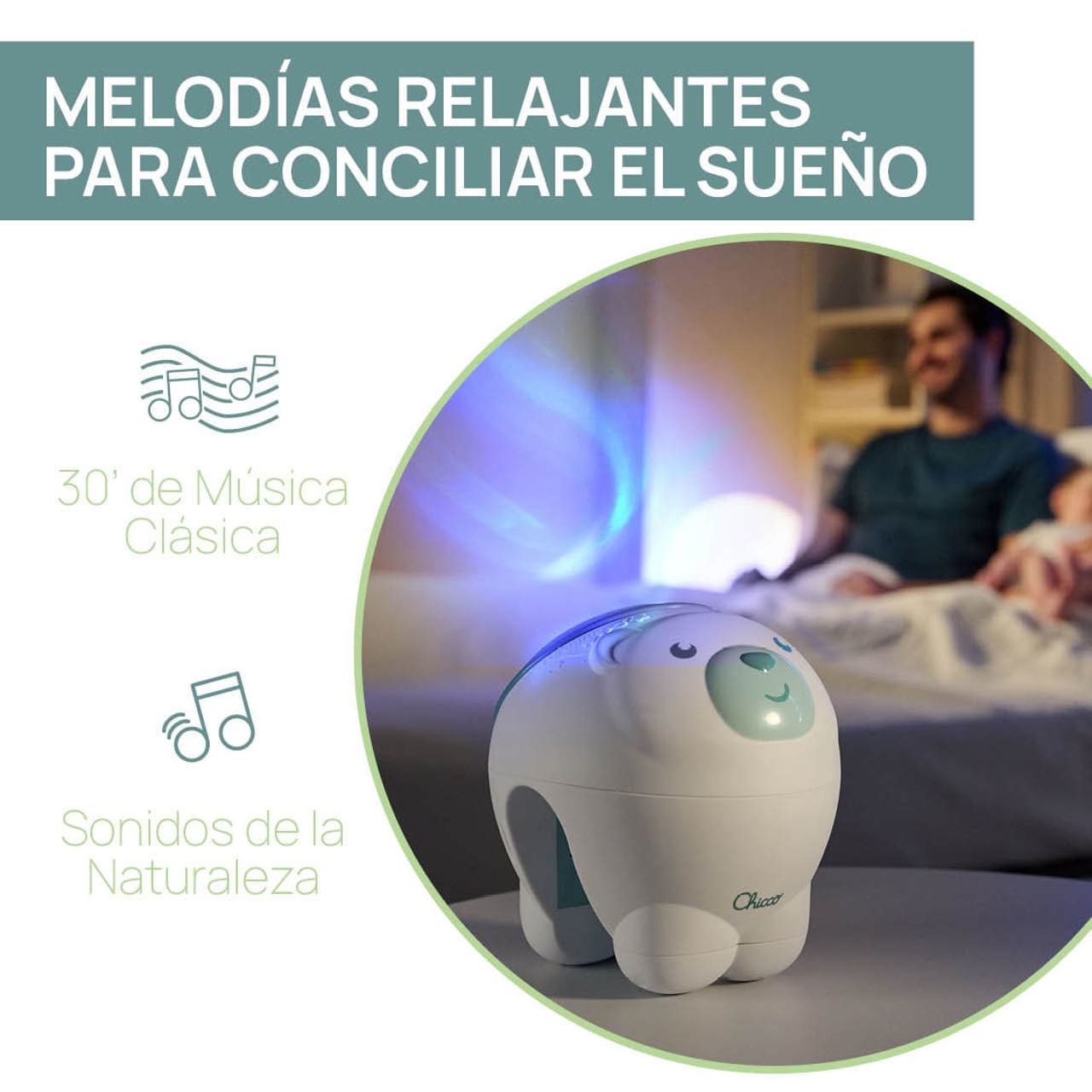 Chicco Polar Bear Projector_ Neutral
