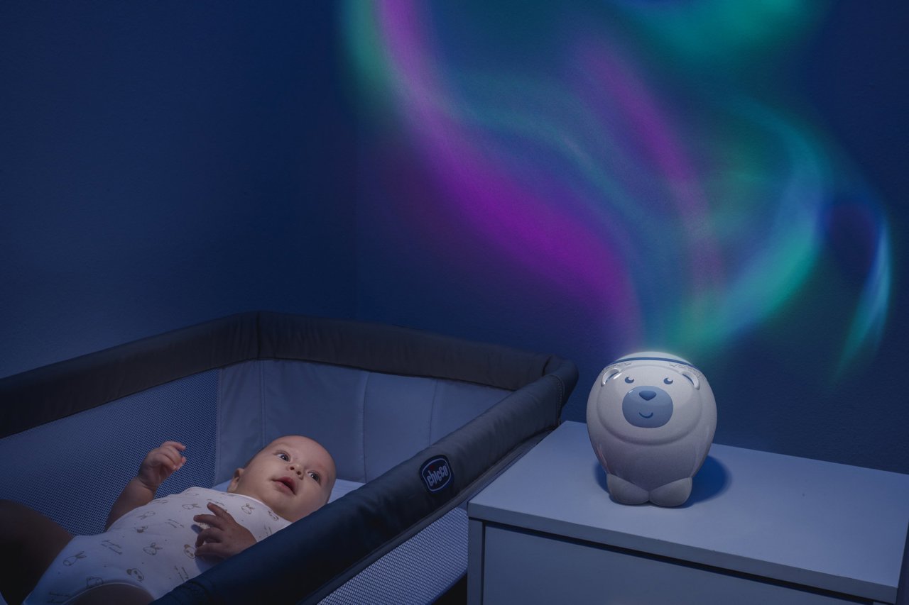 Chicco Polar Bear Projector_ Pink