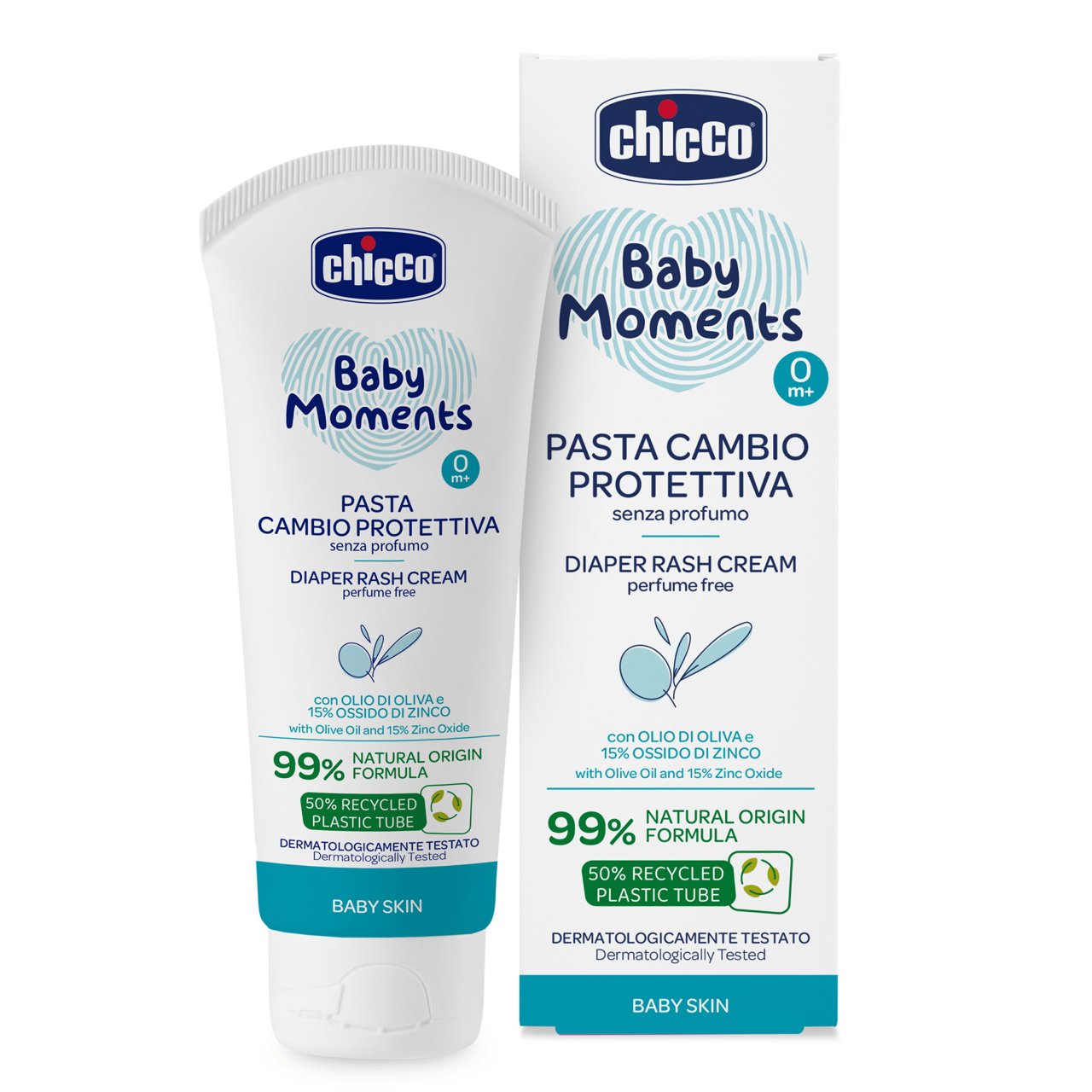Chicco Diaper Change Ointment - 100ml (ref. Ch.Cos12114000000) - Healtsy