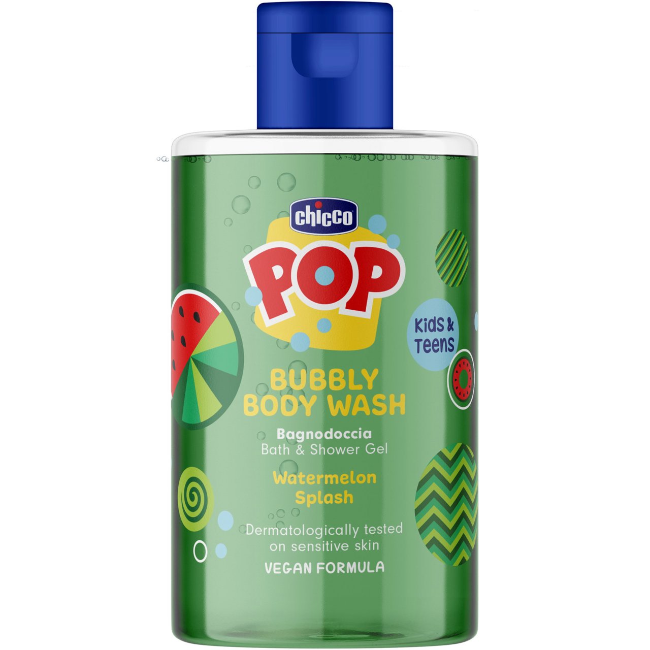 Chicco Watermelon Bath Gel 300ml (ref. Ch.Cos12371000000) - Healtsy