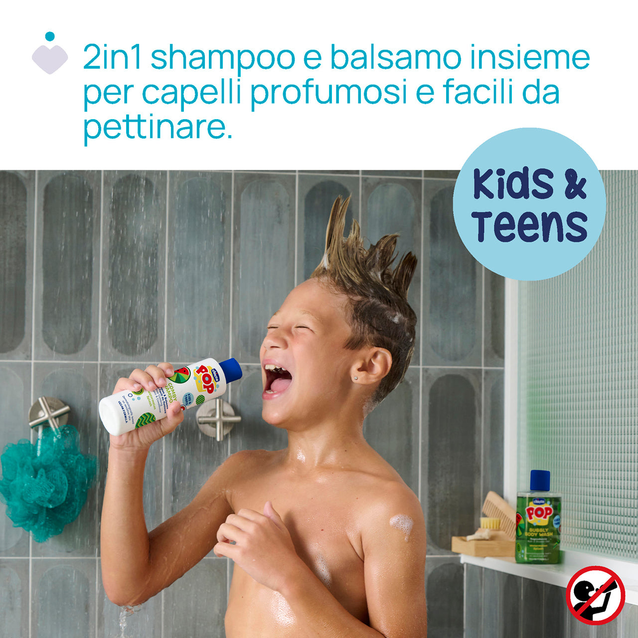 Chicco Watermelon Shampoo & Conditioner – 250ml (ref. Ch.Cos12373000000) - Healtsy