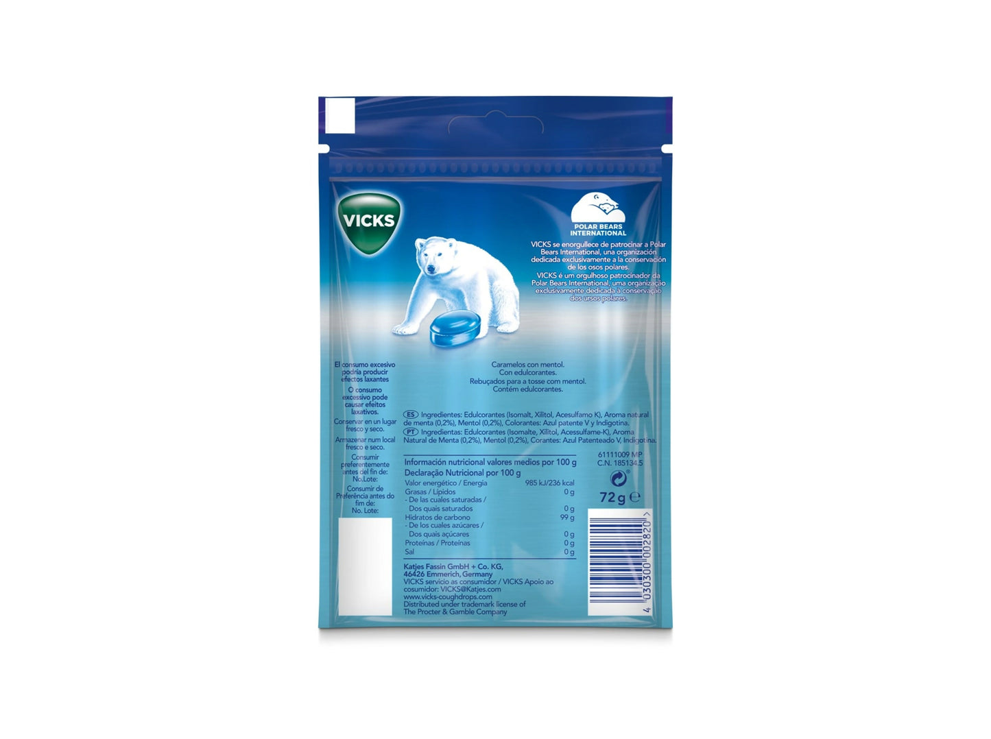 Vicks Vapormentol with Refreshing Menthol 72G - Healtsy