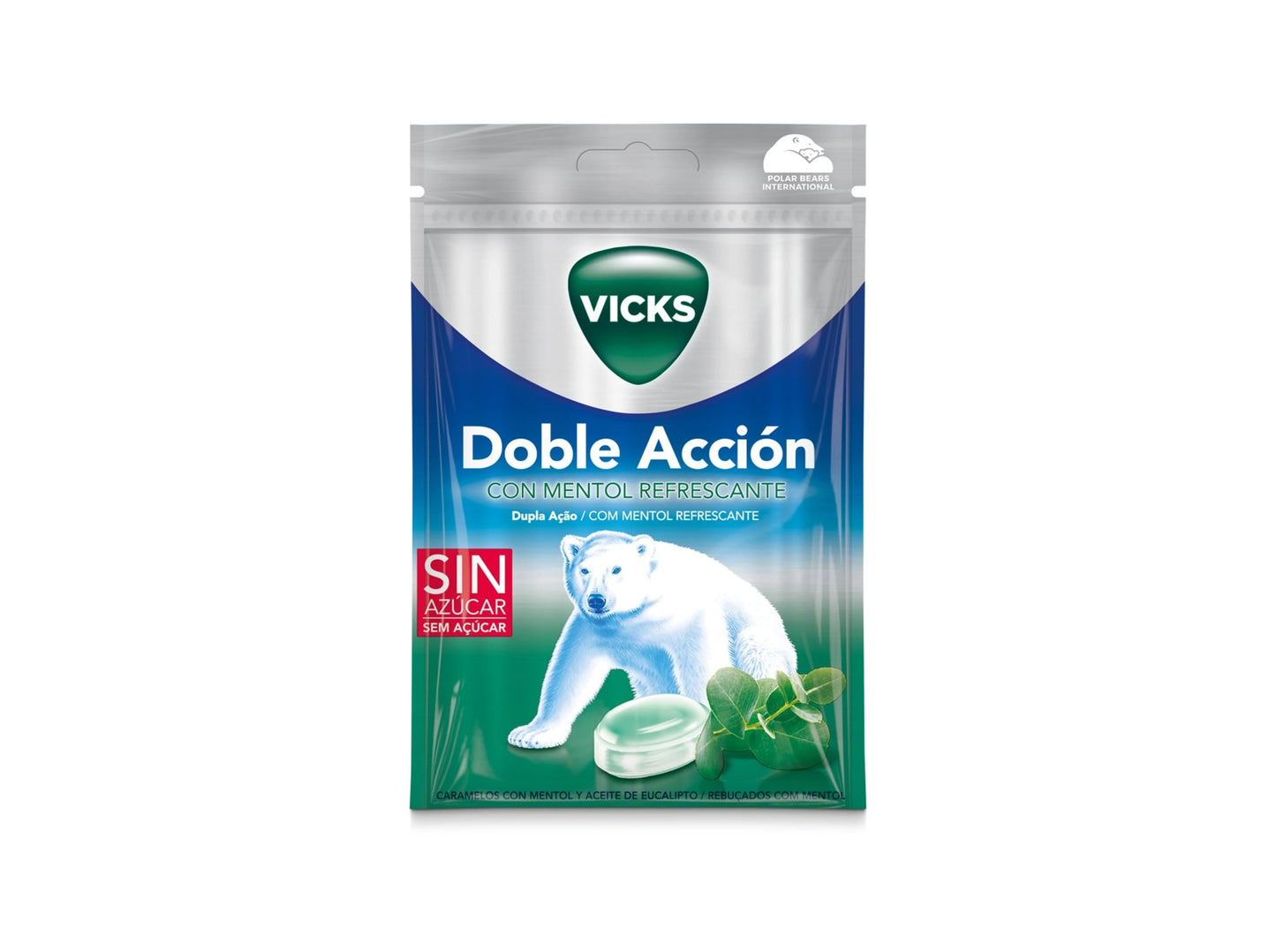 Vicks Double Action with Refreshing Menthol 72G - Healtsy