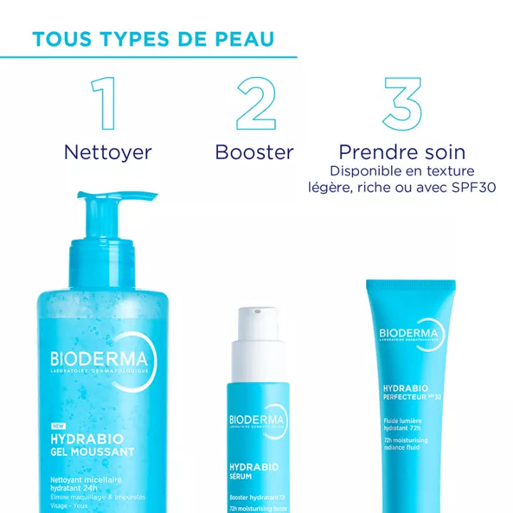 Bioderma Hydrabio Gel Moussant - 400ml - Healtsy