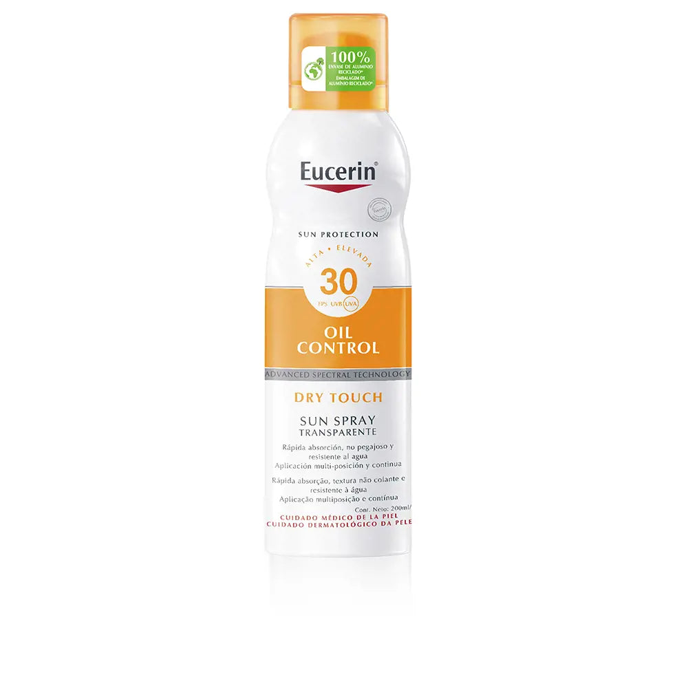 Eucerin Sunbody Sensitive Spray Dry Touch SPF30 - 200ml - Healtsy