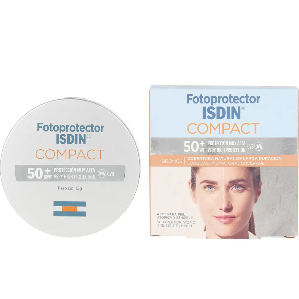 Isdin Fotoprotector Compact Bronze SPF50 - 10G - Healtsy