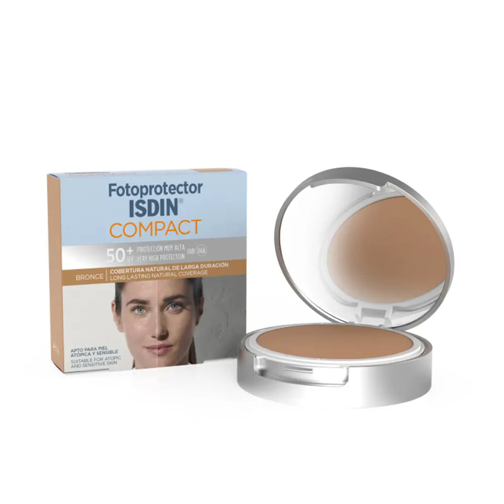 Isdin Fotoprotector Compact Bronze SPF50 - 10G - Healtsy