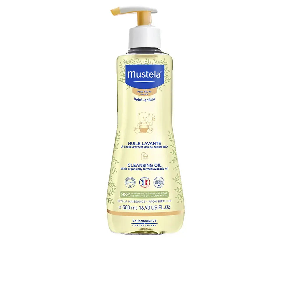 Mustela Baby Bath Oil_Dry Skin - 500ml (Special Price)