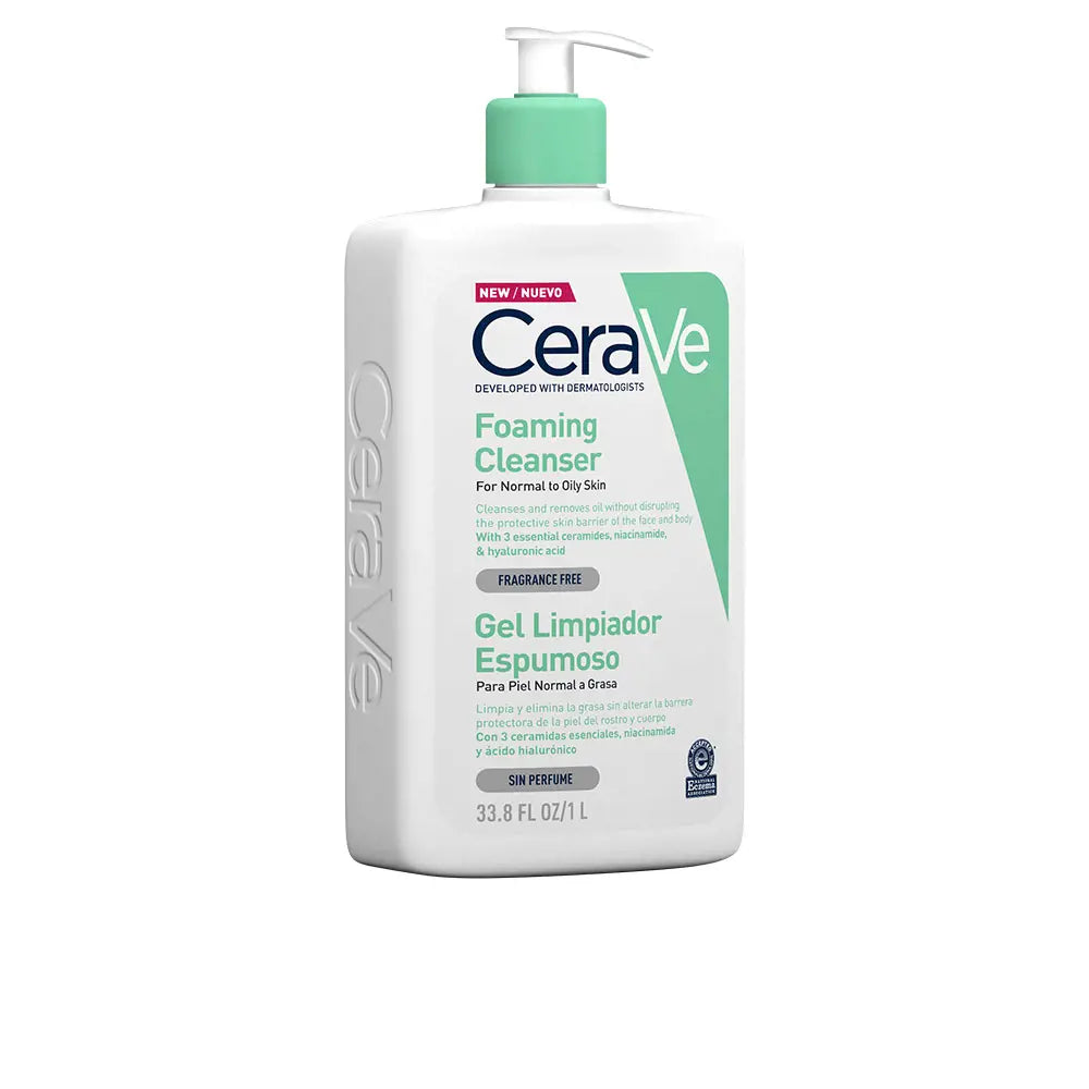 CeraVe Foaming Cleanser - 1000ml - Healtsy