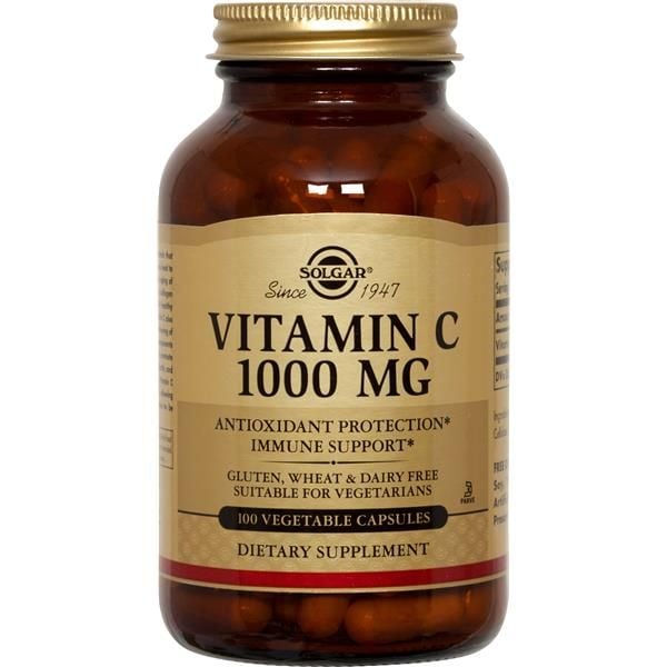 Solgar Vitamin C - 1000mg (x100 tablets) - Healtsy