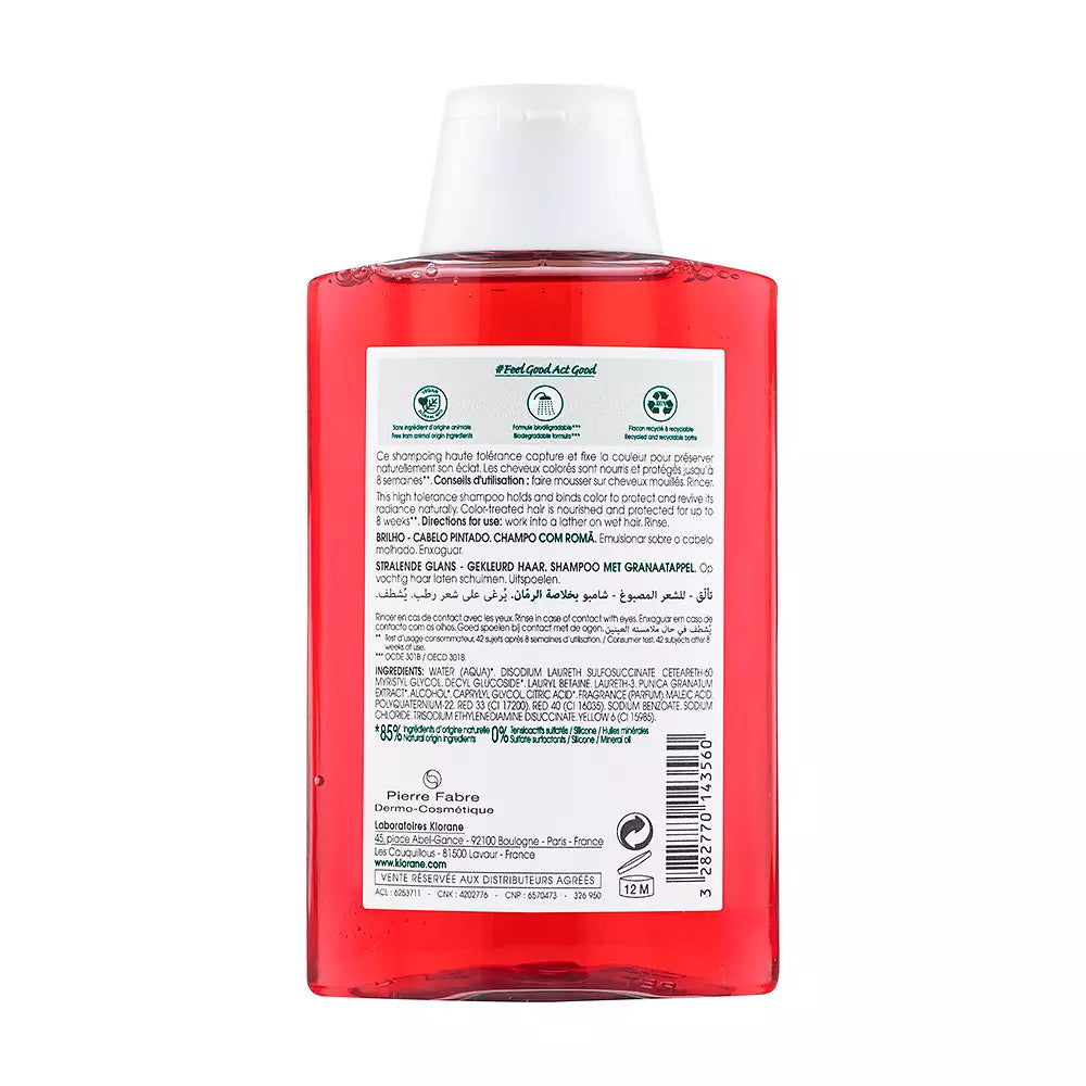 Klorane Pomegranate Shampoo - 200ml - Healtsy
