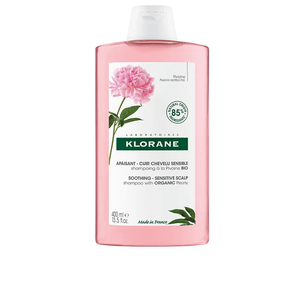 Klorane Capillary Peony Shampoo - 400ml - Healtsy