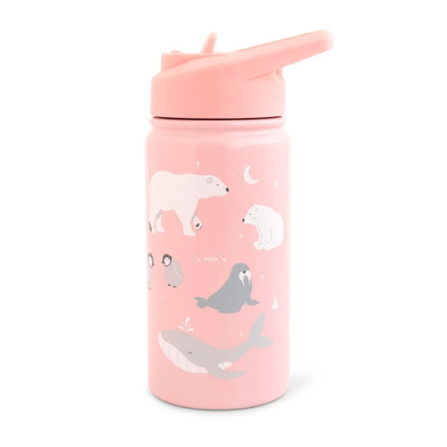 Saro Thermal Bottle with Straw - 350ml (ref. 7450) - Healtsy