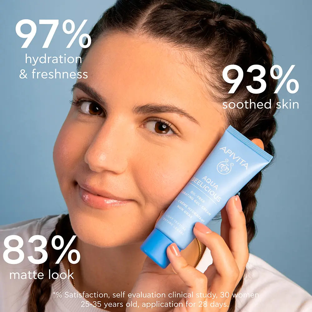 Apivita Aqua Beelicious Gel-Moisturizing Oil-Free - 40ml - Healtsy
