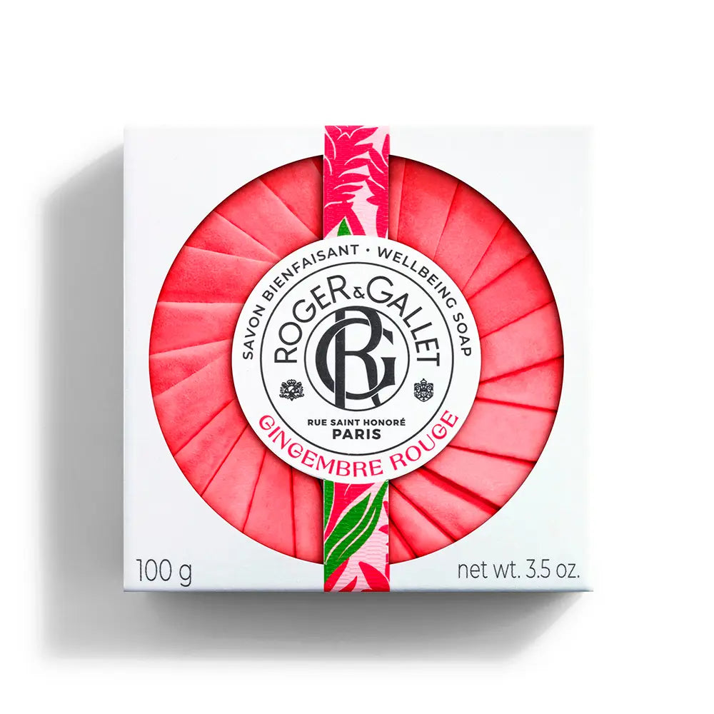 Roger & Gallet Gingembre Rouge Seife – 100 g (Dreierpack)