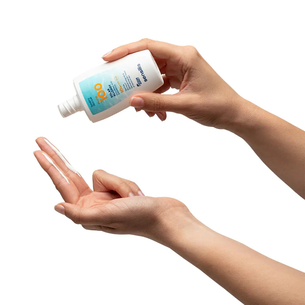 Sensilis Fluid 100 Sol Allergy SPF50+ - 40ml - Healtsy