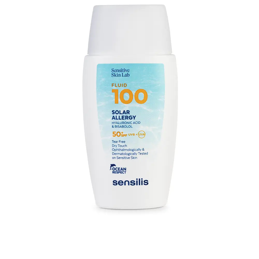 Sensilis Fluid 100 Sol Allergy SPF50+ - 40ml - Healtsy