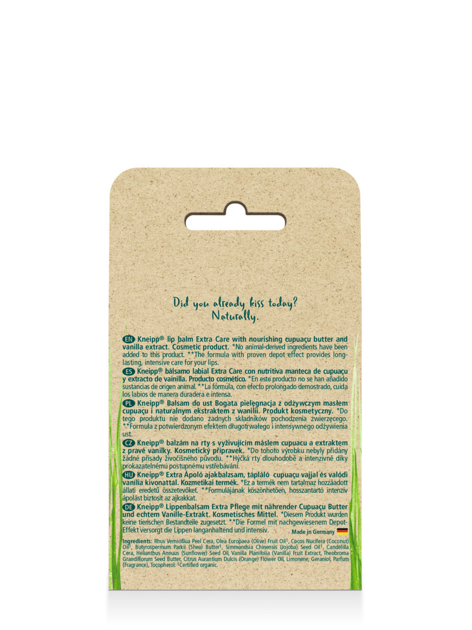 Kneipp Sensitive Care Almond Lip Balm - 4,7g - Healtsy
