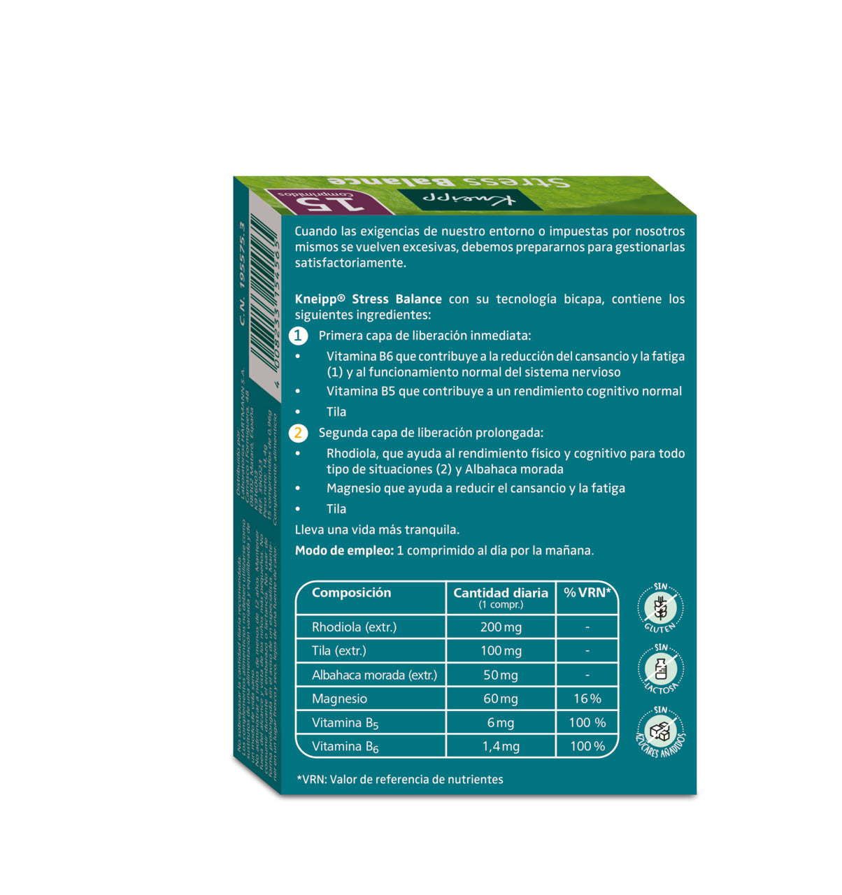 Kneipp Stress Balance (x30 tablets) - Healtsy