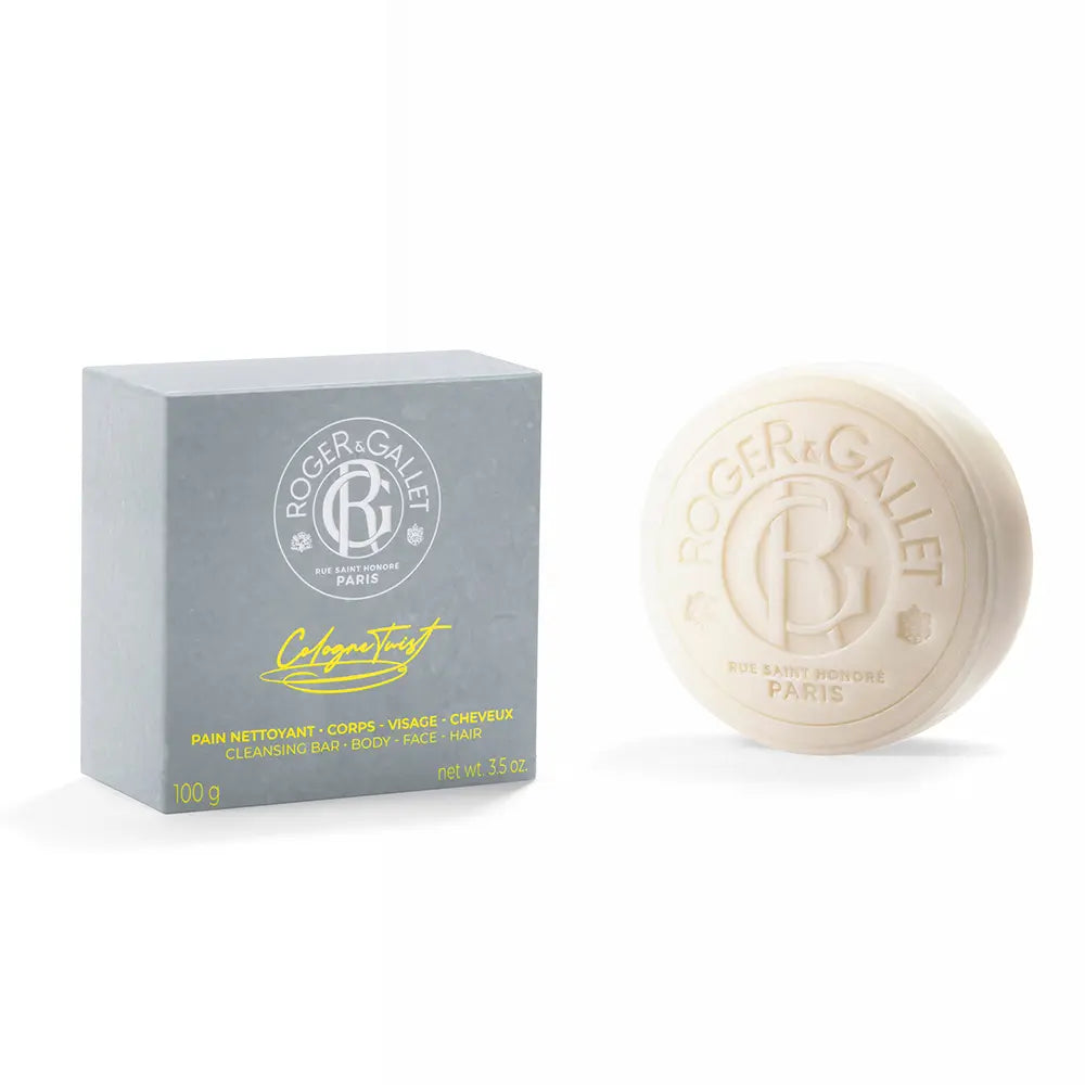 Roger & Gallet Cologne Twist 3 in 1 Cleansing Bar - 100g - Healtsy