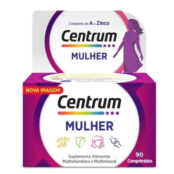 Centrum Woman 50+ Coated Tablets (x90 units) - Healtsy