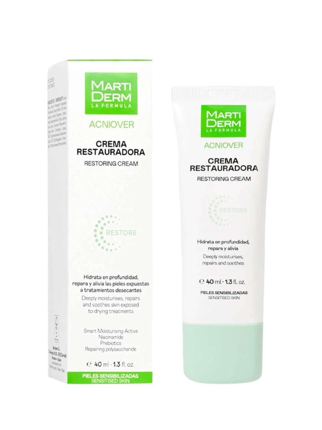 Martiderm Acniover Restorative Cream - 40ml - Healtsy