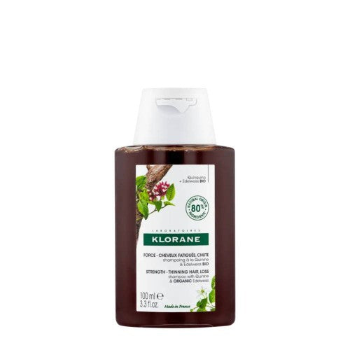 Klorane Capillary Shampoo Quinine/Edelvaisse BIO - 100ml - Healtsy