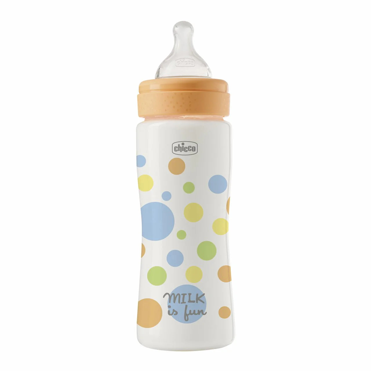 Chicco Perfect Easy Bottle Orange 330ml 4M+ (Ch.Bib20245200000) - Healtsy