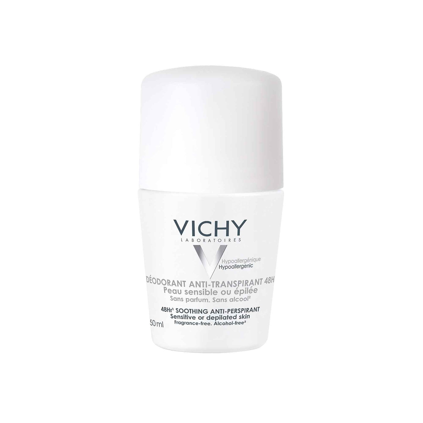 Vichy Roll On Deodorant Sensitive Skin - 50ml - Healtsy