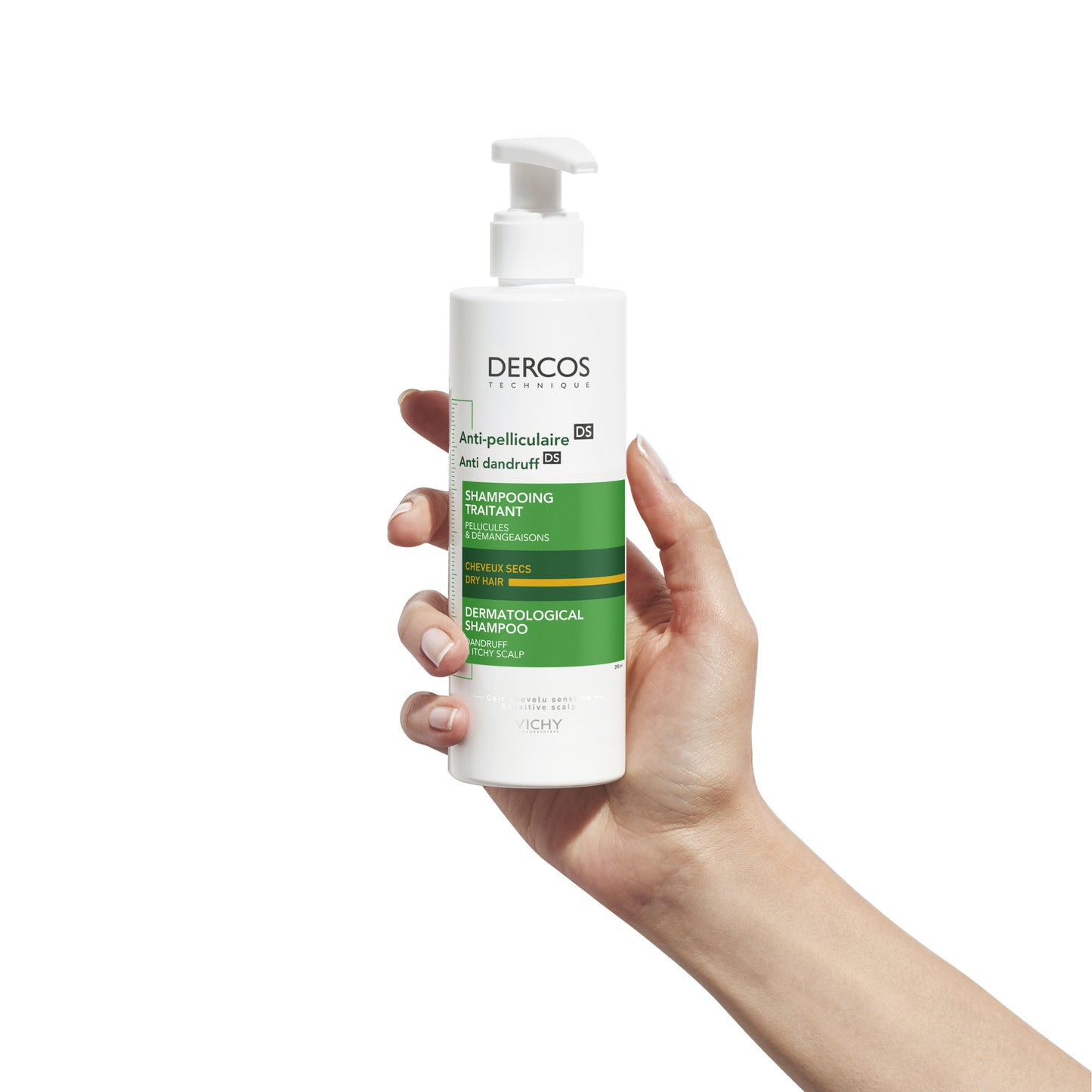 Dercos Anti-Dandruff Shampoo for Dry Hair - 400ml - Healtsy