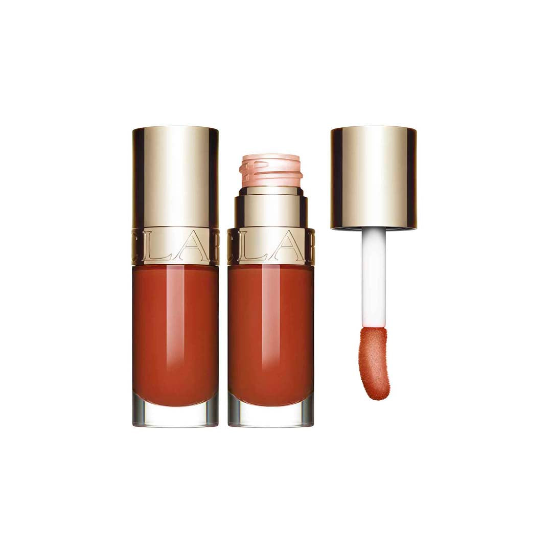 Clarins Lip Confort Oil _ 28 (Rosy Grace) - Healtsy
