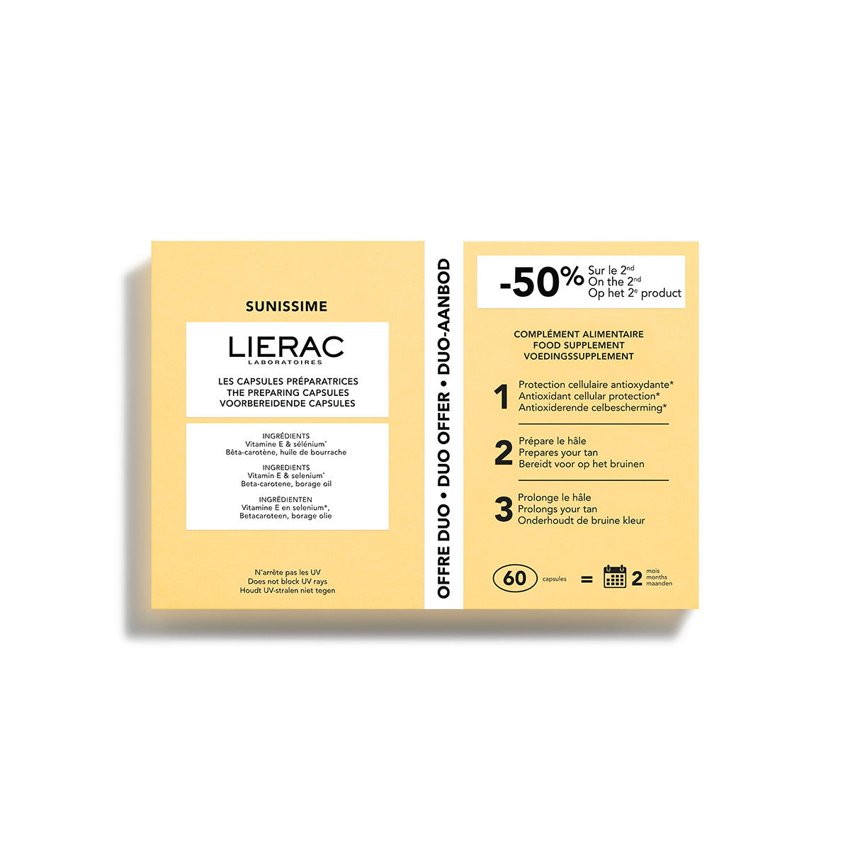 Lierac Sunissime Bronze (x30 capsules) Double Pack - Healtsy