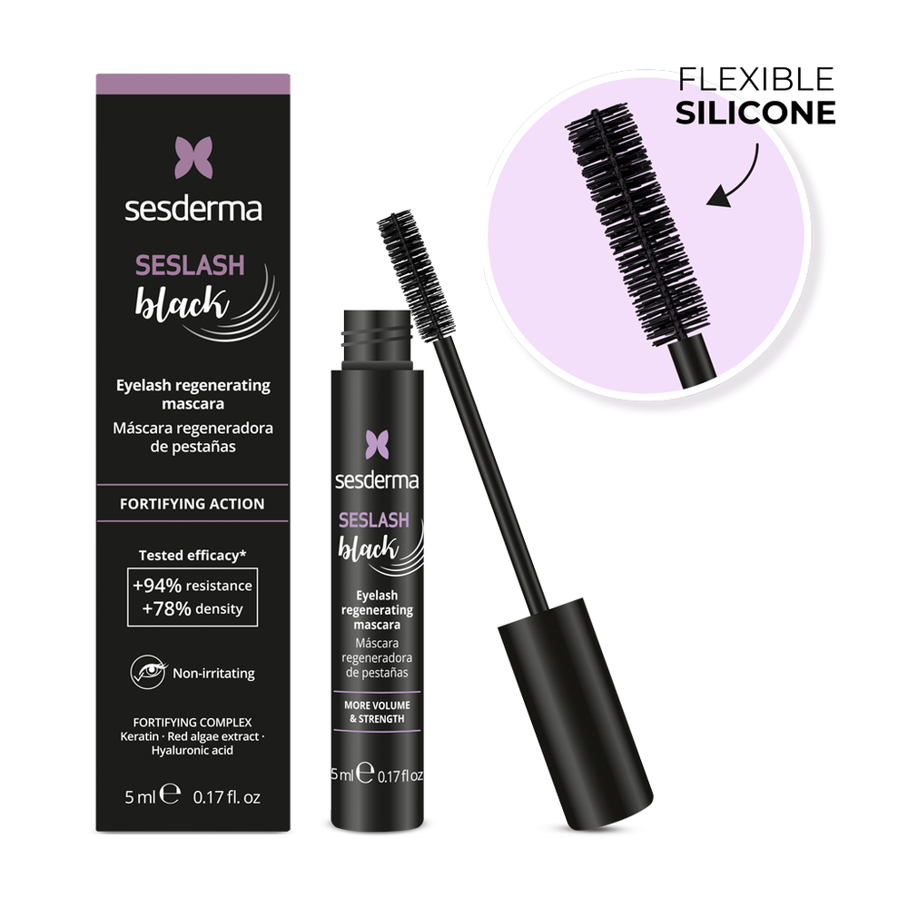 Sesderma Seslash Black Regenerating Lash Mascara - 5ml - Healtsy