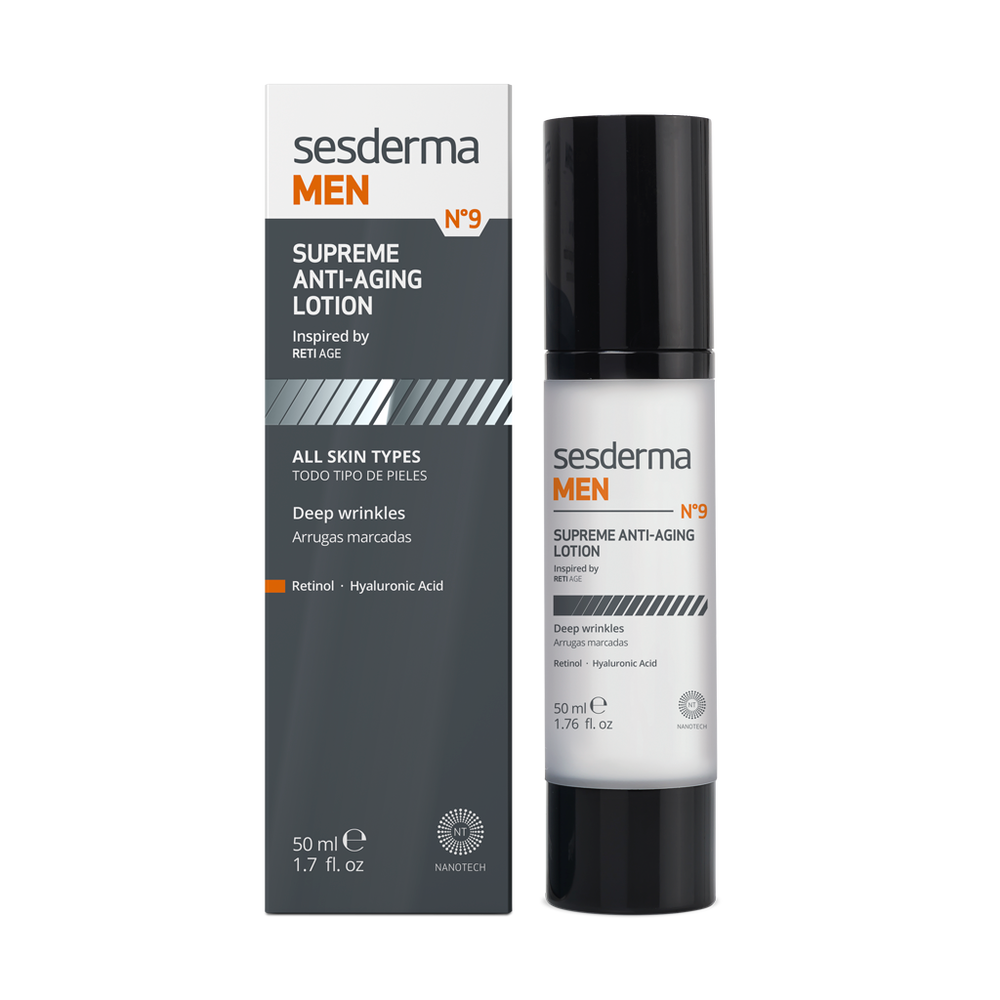 Sesderma Men N9 Anti-Aging Facial Lotion - 50ml - Healtsy