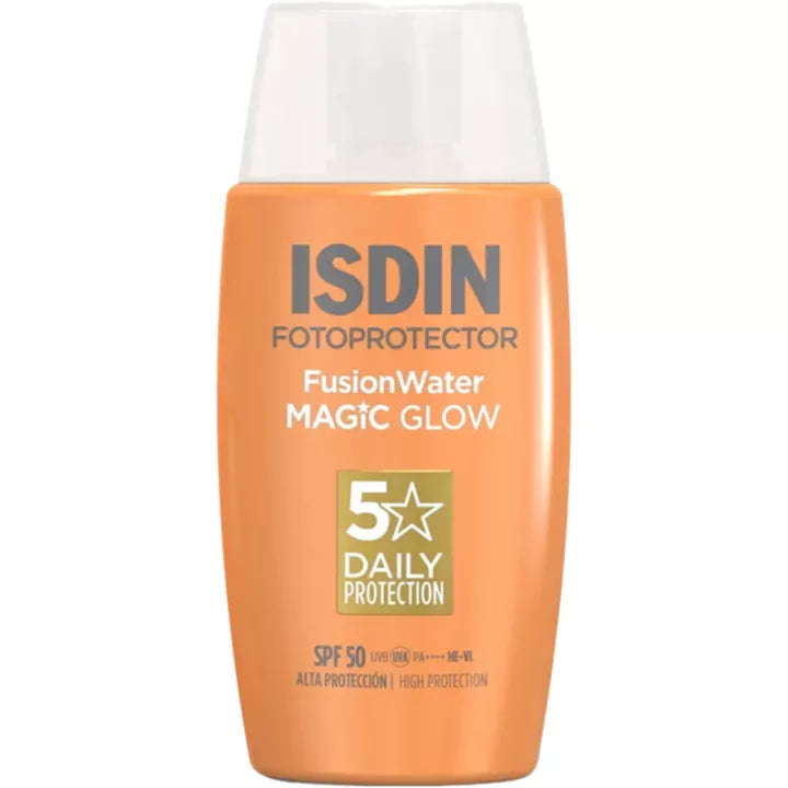 Isdin Fotoprotector Fusion Water Magic Glow SPF50 - 50ml - Healtsy