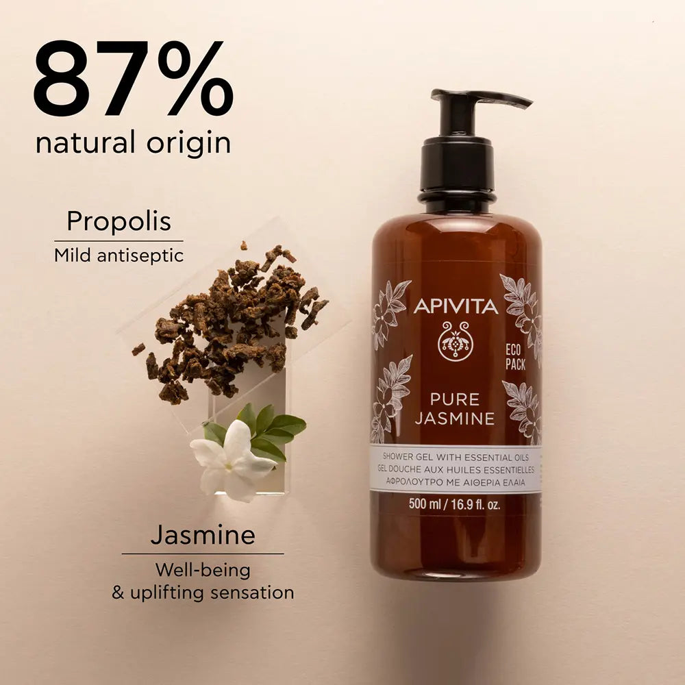 Apivita Körperduschgel Pure Jasmin – 500 ml