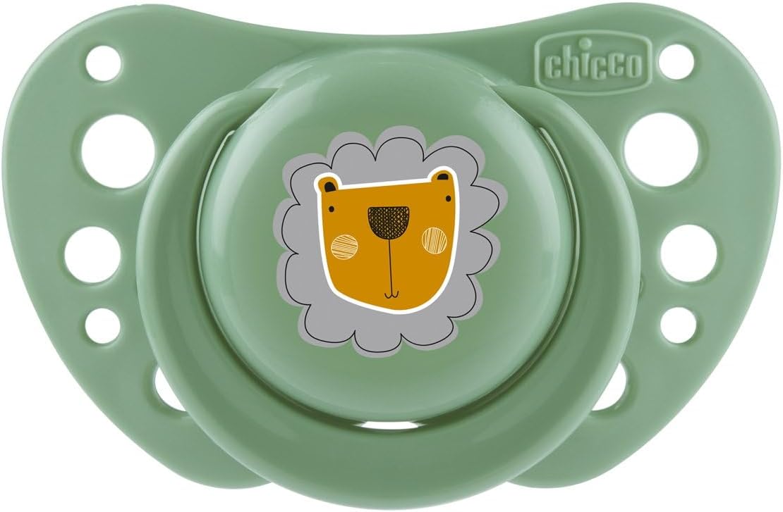 Chicco Physio Air Pacifier_ Green_ 2-6M (x2 units)