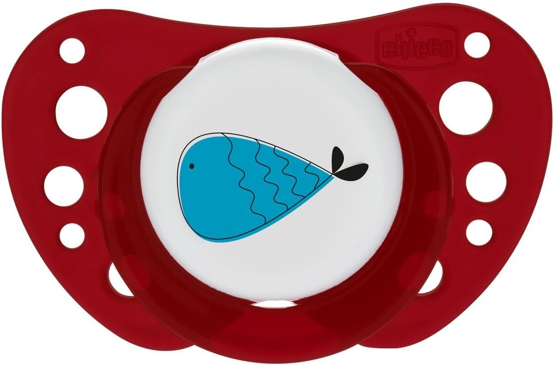 Chicco Physio Air Pacifier_ Red_ 16-36M (x2 units)
