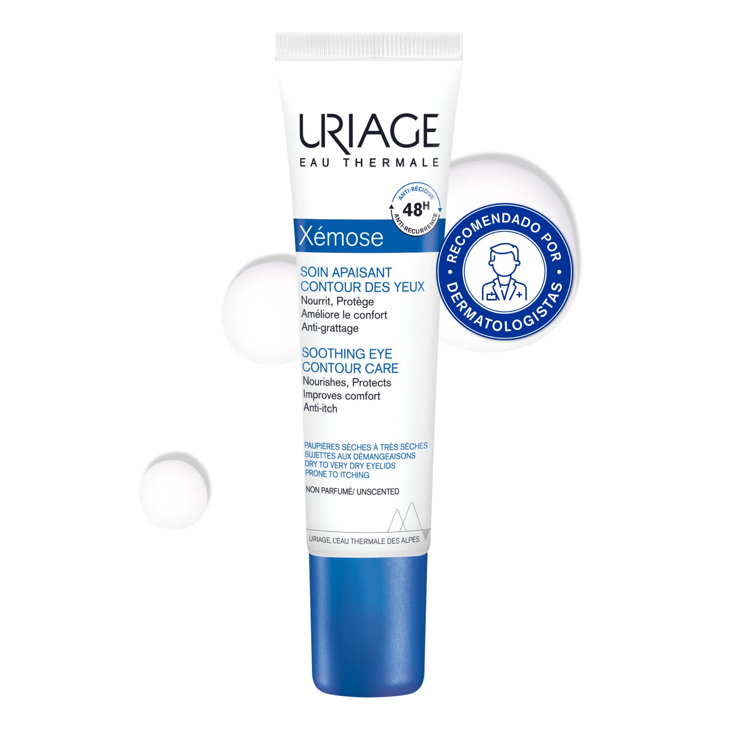 Uriage Xemose Smooth Contour Eye Cream - 15ml - Healtsy