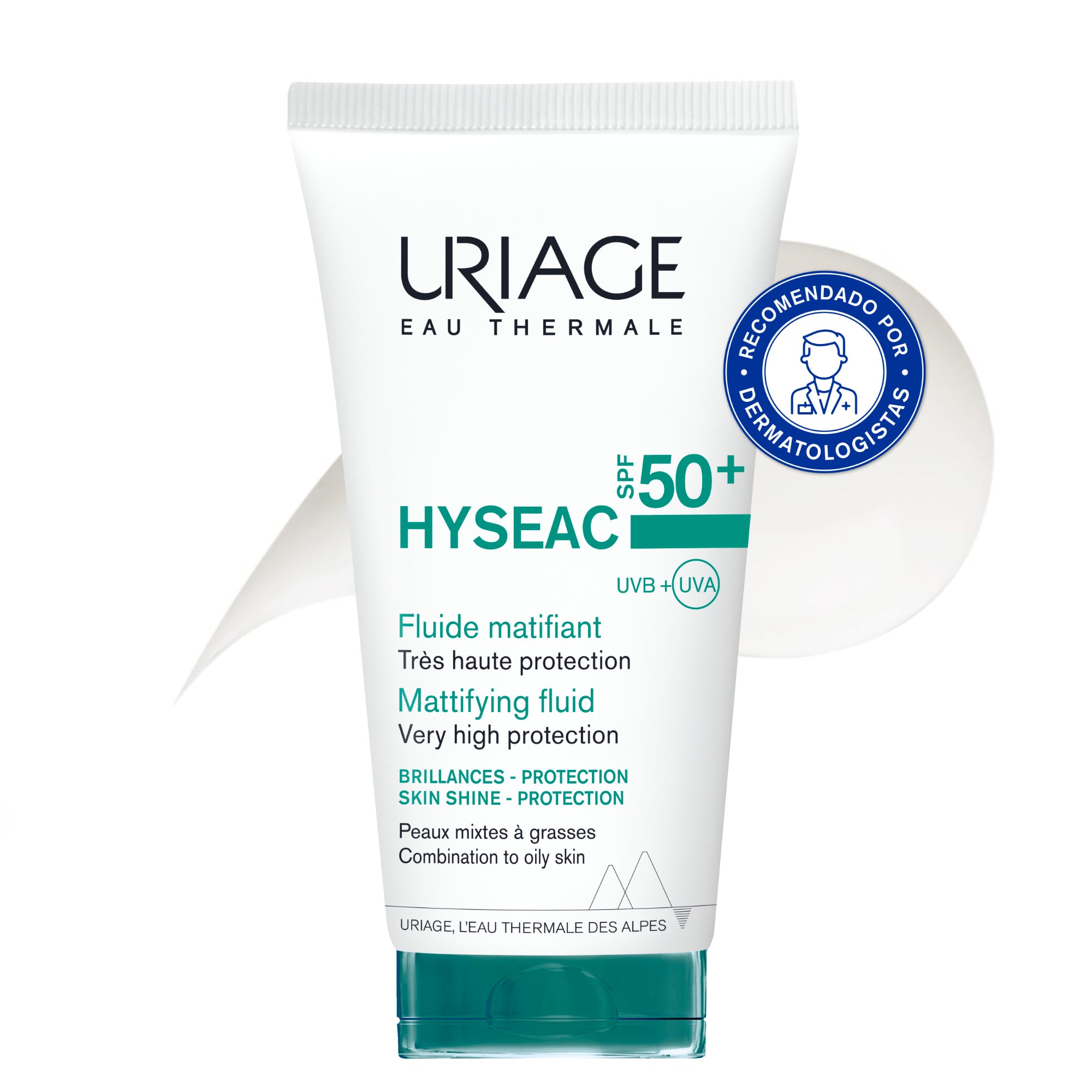 Uriage Hyséac Fluid SPF50+ - 50ml - Healtsy