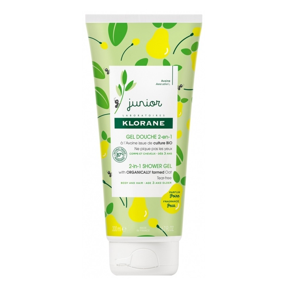 Klorane Petit Junior Body/Hair Gel_ Pear - 200ml - Healtsy