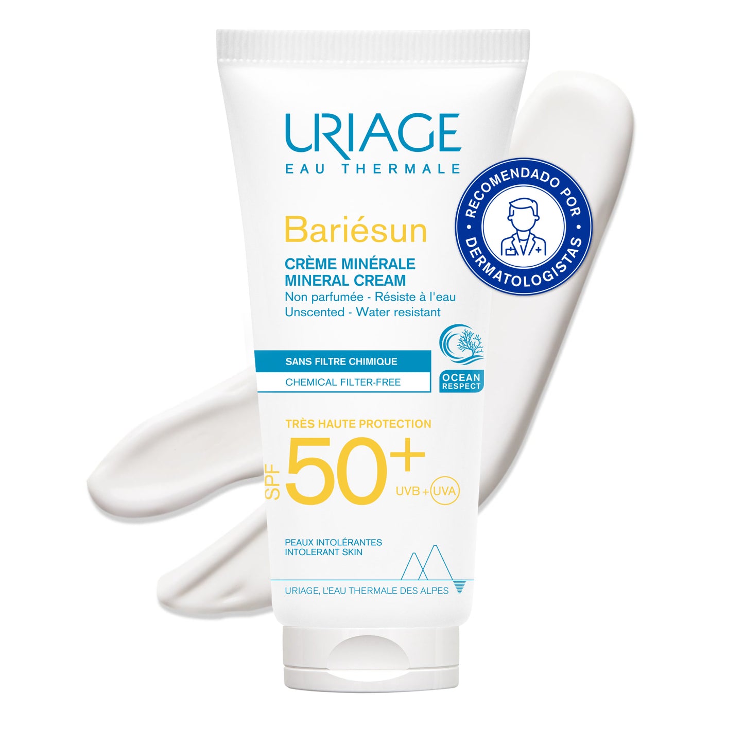 Uriage Bariésun Mineral Cream SPF50+ - 100ml - Healtsy