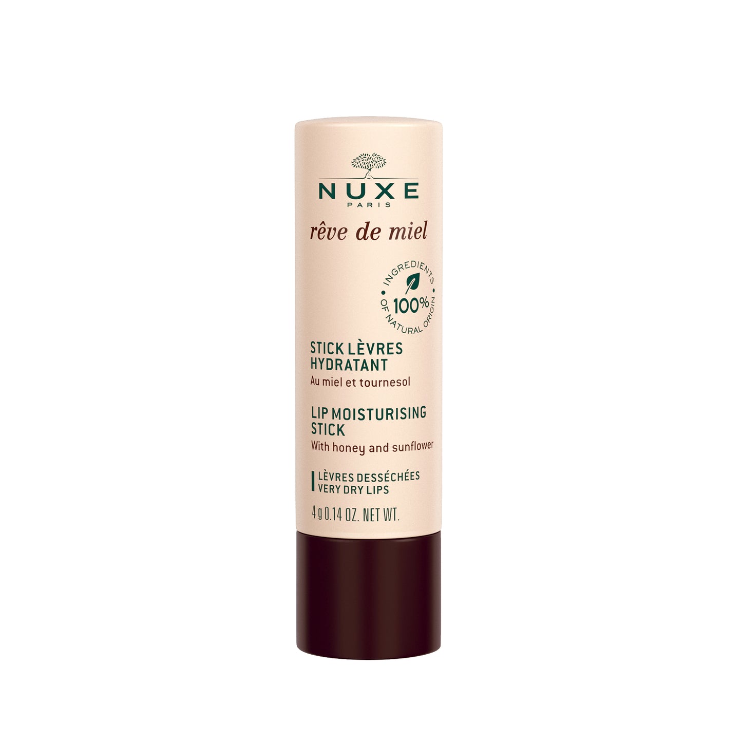 Nuxe Rêve de Miel Hydrating Lipstick - 4g - Healtsy