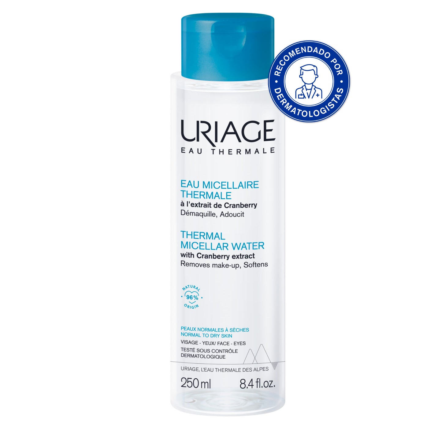 Uriage Micellar Thermal Water Normal / Dry Skin - 250ml - Healtsy