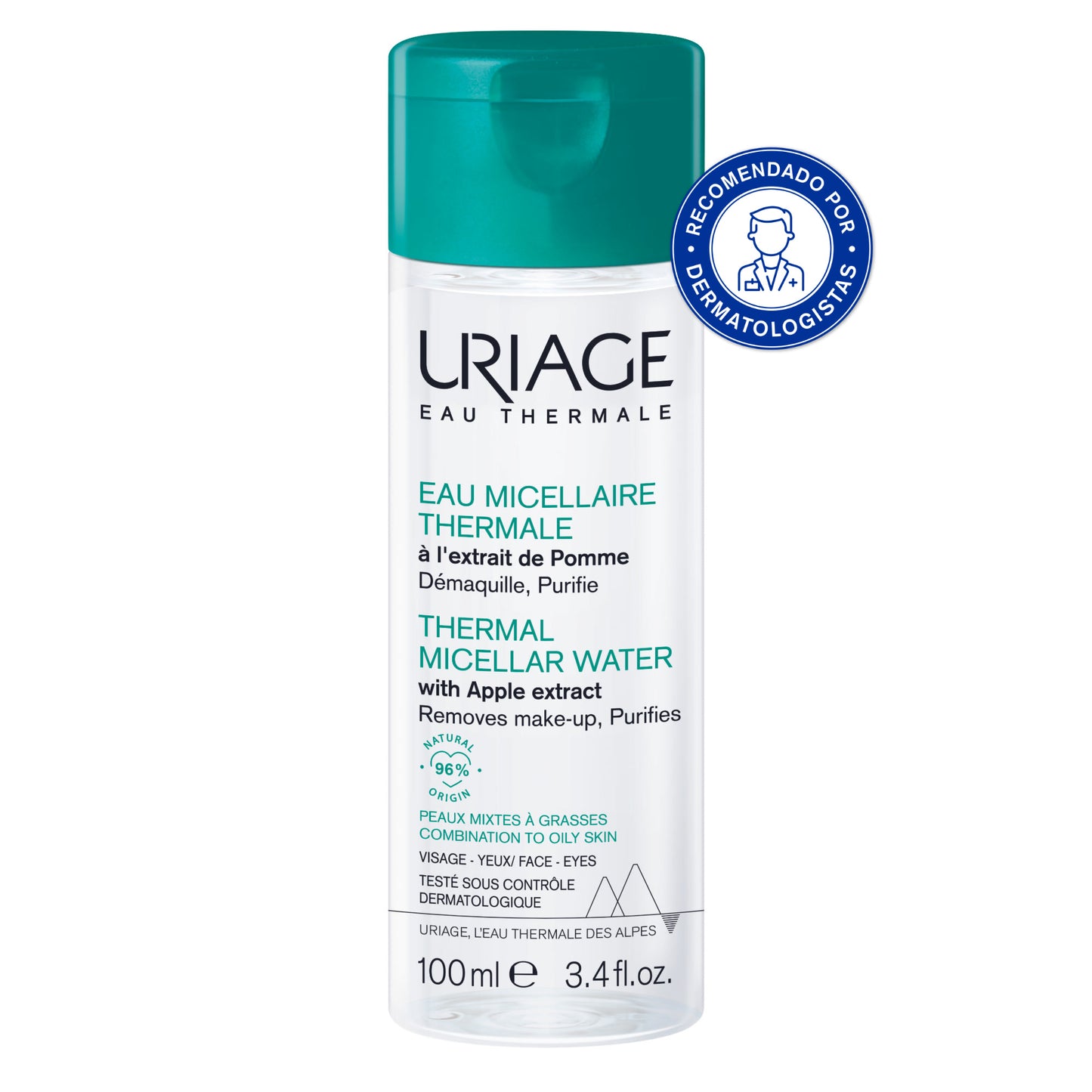 Uriage Micellar Water Mixed/Oily Skin - 100ml - Healtsy